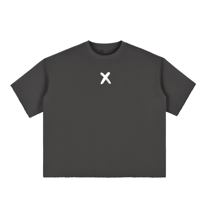 Signature X Heavyweight Tee — Charcoal