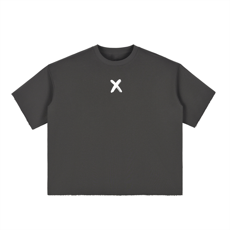 Signature X Heavyweight Tee — Charcoal