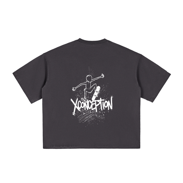 Skater Tee — Charcoal