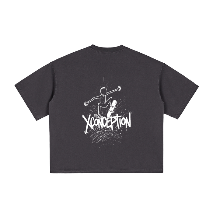Skater Tee — Charcoal